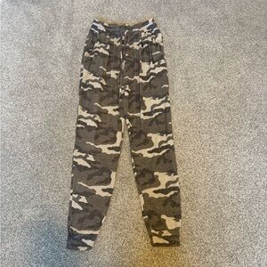 Kids Camouflage Joggers